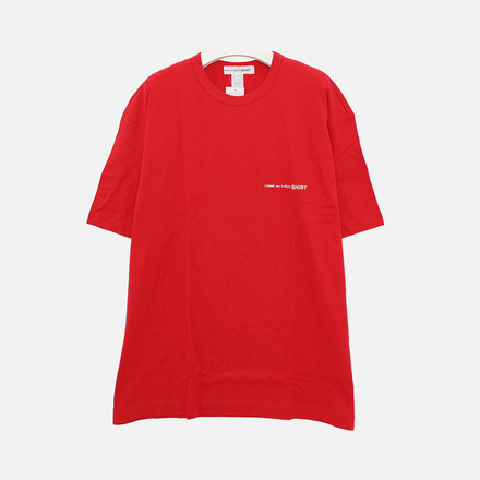 까르피)꼼데가르송 T017 61091000 RED 티셔츠